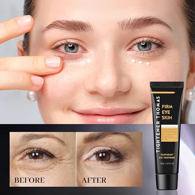 TLM Instant Face Tightener-fast-acting eye firming cream, used to reduce eye puffiness, dark circles and tighten the delicate skin under the eyes(1PCS)