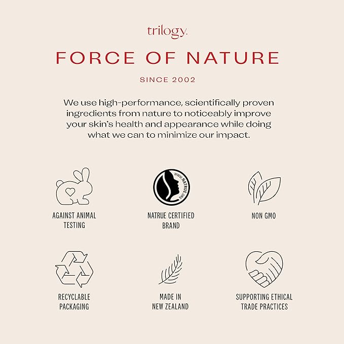 Trilogy Certified Organic Rosehip Oil Antioxidant+ Duo, With Enriching Antioxidants & Essential Fatty Acids, 1.0 fl oz Each