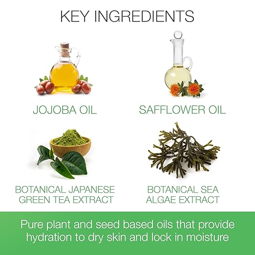 Bon Vital' Naturale Massage Gel with Natural Ingredients for Earth-Friendly Massage, Hypoallergenic Massage Gel for Sensitive Skin, Moisturizer Absorbs Like Lotion, 8 Oz, Label may Vary