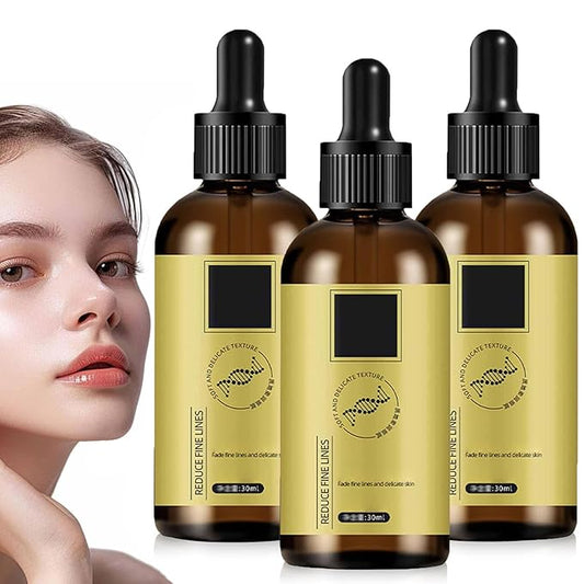 3Pcs Anti-wrinkle Firming Serum, Firm and Plump Face Serum, Anti-Aging Lifting Essence for All Skin Types, Hydrate & Moisturize, Reduce Fine Lines Firms Skin