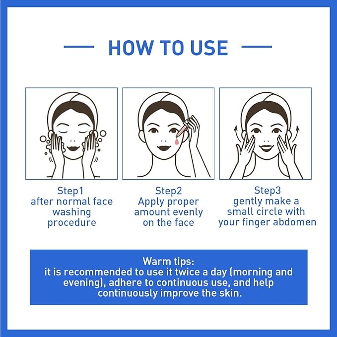 2pcs Face Serum, Stock Solution Facial Serum, in a Bottle, Instant Face Lift & Anti Aging Serum for Reduce Fine Lines, Wrinkles, Plump Skin