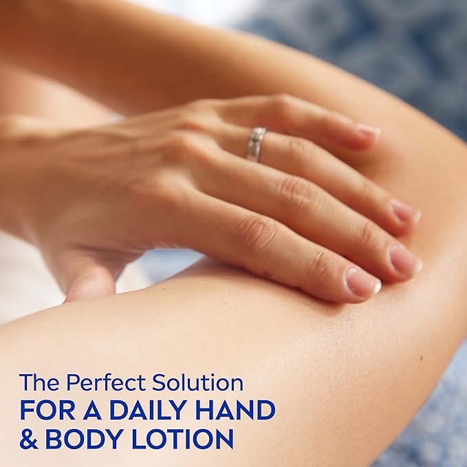 NIVEA Shea Nourish Body Lotion, Dry Skin Lotion with Shea Butter, Pack of 6, 2.5 Fl Oz Travel Size Toiletries