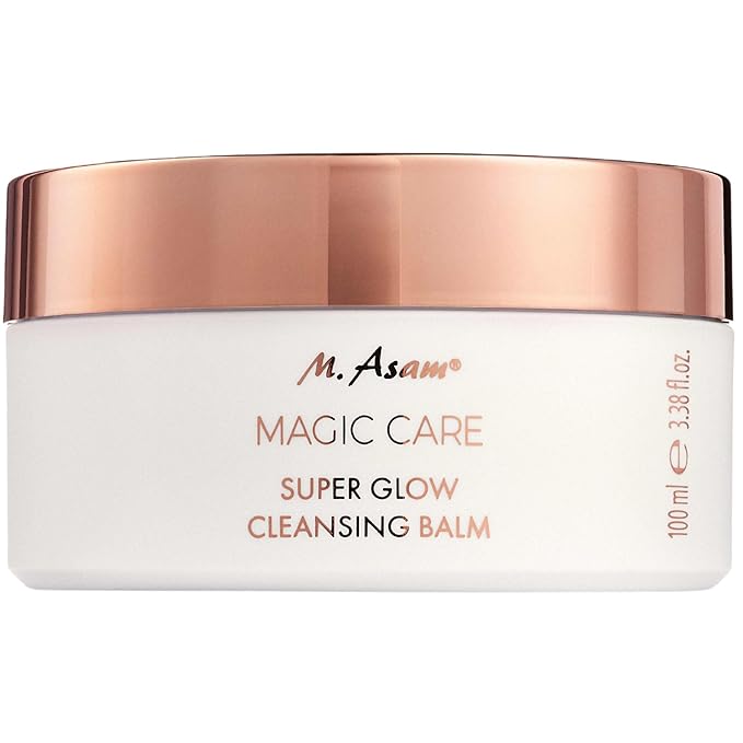 M. Asam MAGIC CARE Super Glow Cleansing Balm (3.38 Fl Oz) - Facial Cleanser For An Unique Cleansing Experience, Face Wash That Removes Dirt, Make-Up Remover, Facial Care
