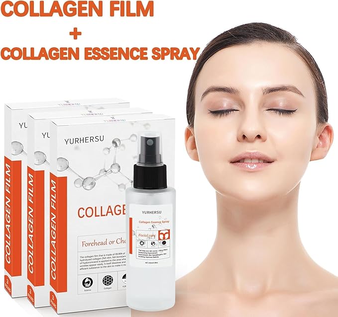 Collagen Essence Spray, Face Serum Moisturizing Toner, Fast Absorption Not Sticky Anti-wrinkle, Improving Skin Complexion Soften Skin Texture for Women Man Skin Care; 100ml/3.38 oz (Collagen)