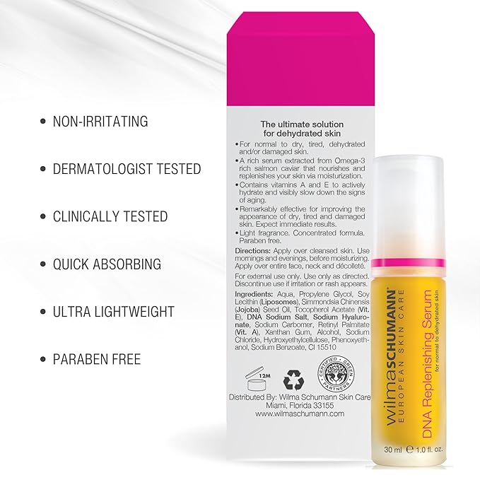 DNA Replenishing Serum for Face, Nourishing Facial Serum, 1 oz