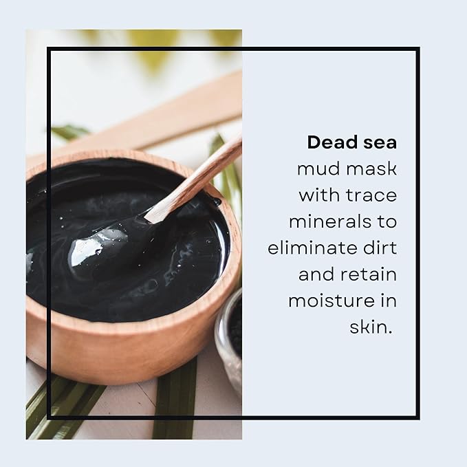 NURINA Dead Sea Clay Masks - Deep Sea Mineral Pore Cleanser & Blackhead Remover Individual Use Face Masks Dirt Oil Eliminating Single Use Cup Mud Mask – 20pcs/Bucket (DEAD SEA MUD MASK)
