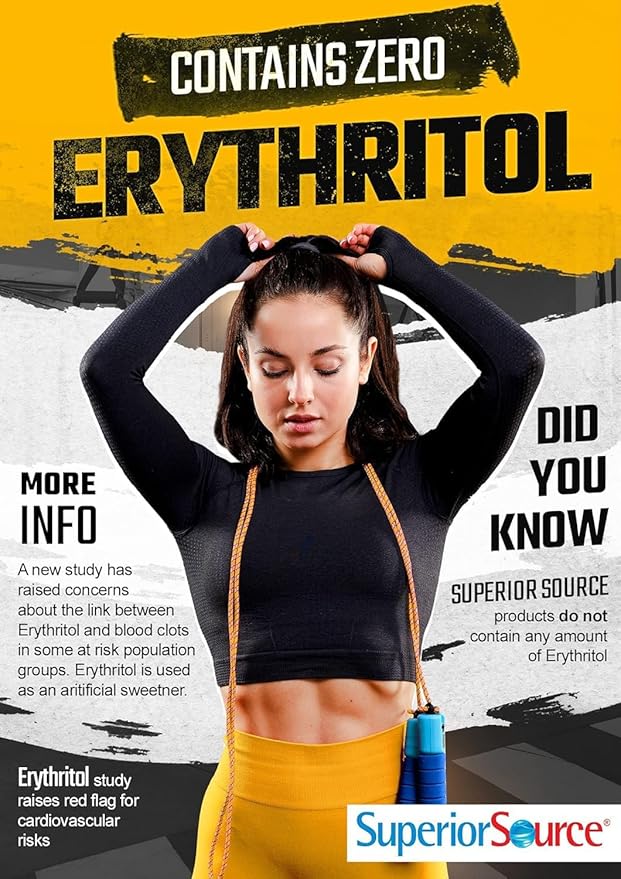 Superior Source Collagen Peptides Hydrolyzed Collagen - from Grass-Fed Cows - Supports Healthy Hair, Skin, Nails, Ligaments & Tendons - Gluten-Free & Dairy-Free - Unflavored, 12.7 oz