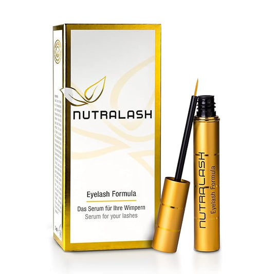 Nutralash Eyelash Formula - Eyelash Serum for Longer Eyelashes in Just 6-8 Weeks I Lash Serum I Eyelash Growth Serum I Made in Germany I 3ml