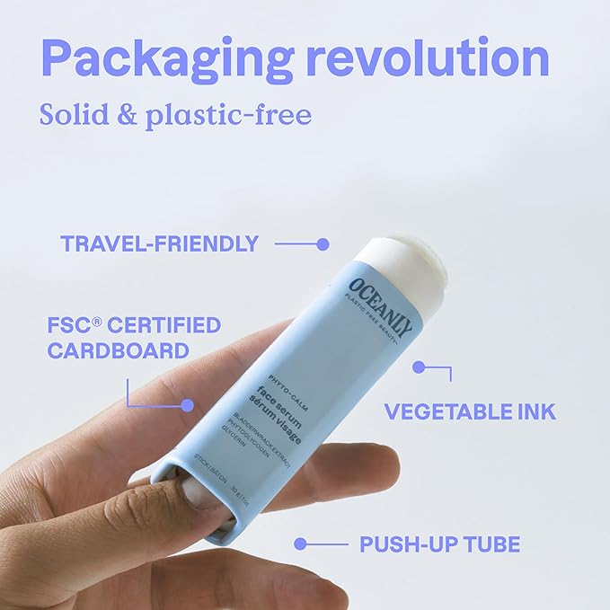 ATTITUDE Oceanly Night Cream Bar, EWG Verified, Plastic-free, Plant and Mineral-Based Ingredients, Vegan and Cruelty-free Face Moisturizing Products, PHYTO AGE, Unscented, 1 Ounce