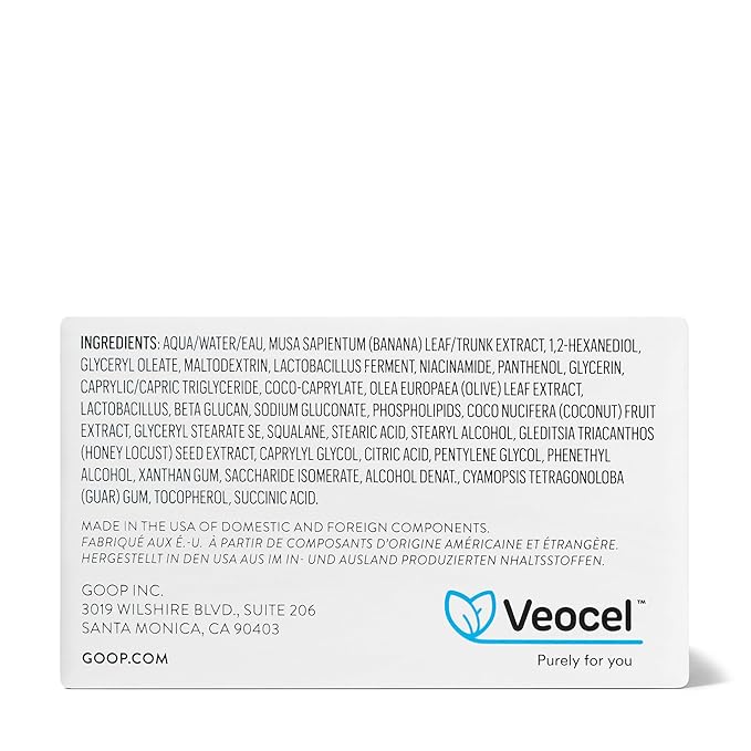 goop Beauty Eye Masks for Puffy Eyes | Under Eye Patches for Dark Circles | VEOCEL Lyocell Masks in Niacinamid Serum | Improves Crows Feet, Fine Lines, & Wrinkles | Paraben & Silicone Free | 30-Pack