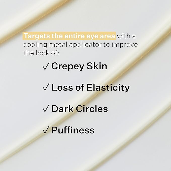 StriVectin Tighten and Lift Peptight 360 Degree Eye Serum with Tightening and Brightening Peptides for Wrinkles, Under Eye Bags and Puffiness, 1 fl. Oz