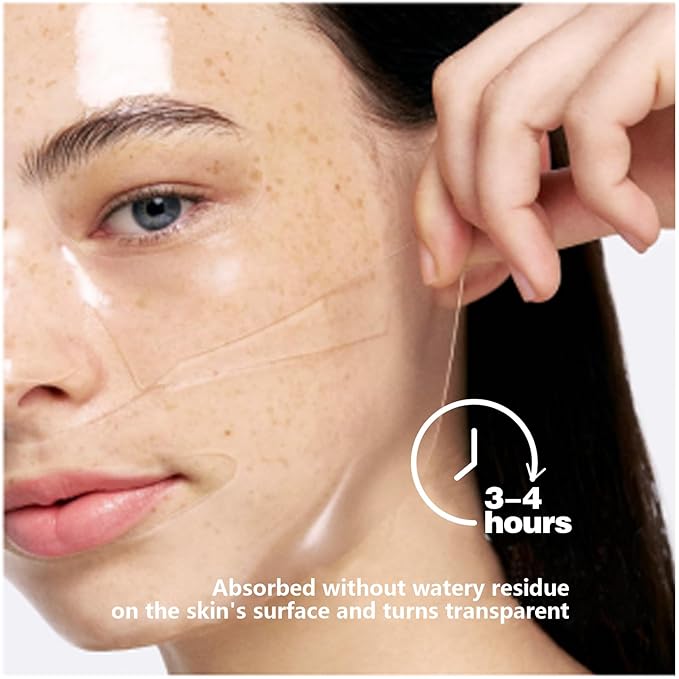 Bio-Collagen Real Deep Mask,Collagen Deep Mask,Deep Lifting Mask,Hydrating Hydrogel Mask,Pure Collagen Films Deep Hydrating Firming Hydrogel Mask,Hydrating Anti Wrinkle Lifting Mask 34g x8ea (2Box)