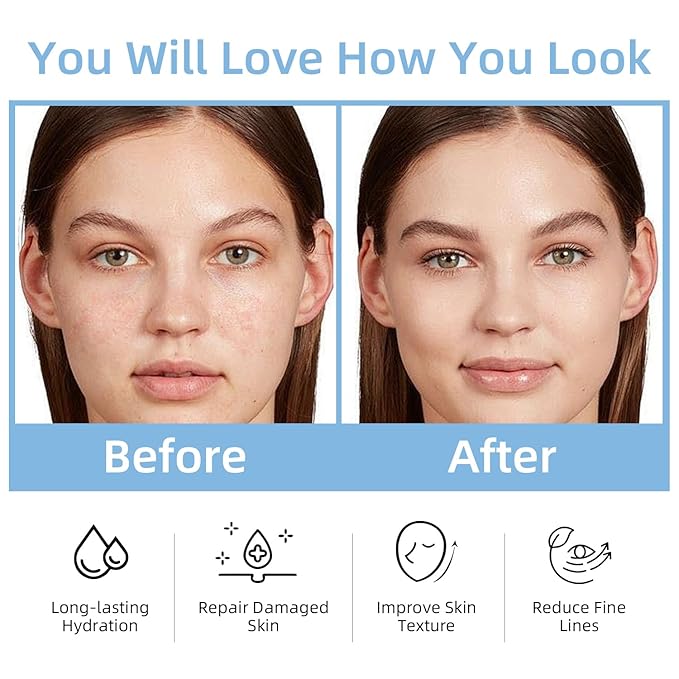 Skin Care Gift Set For Women, Valentine's Day Gifts, Anti Aging Skin Care Set With Collagen, Best Daily Hydrating Skin Care Kit, Beauty Gift Set, Skin Care Routine Kit For Women, Facial Self Care Kit