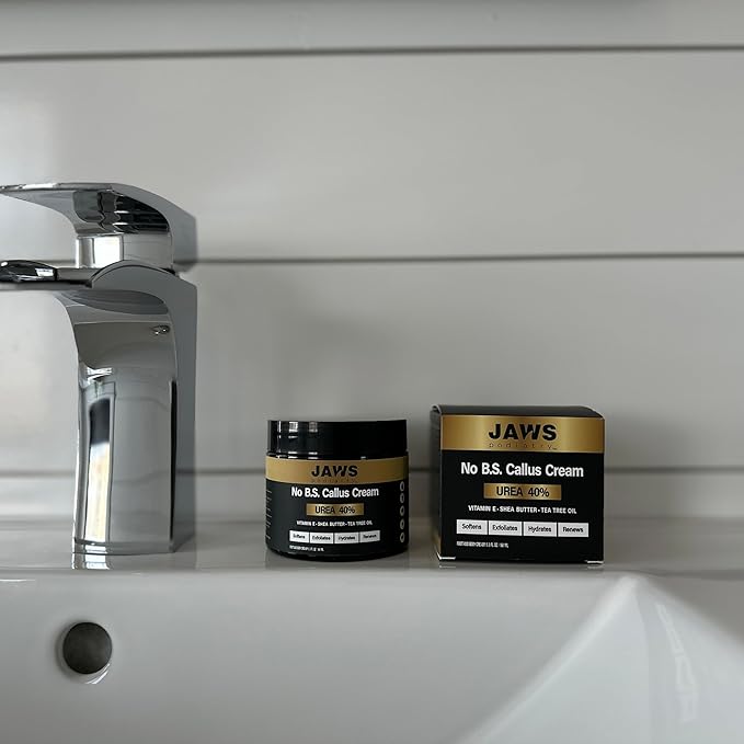 Urea Cream Callus Cream - Foot Cream for Dry Cracked Heels Feet Knees Elbows Hands - 40% Urea Callus Remover For Feet - Soften Exfoliates Hydrates and Renews Skin