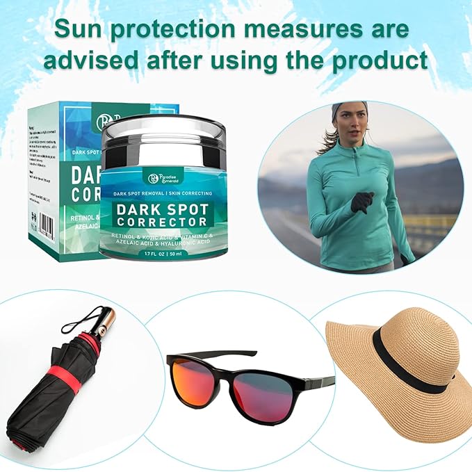 Dark Spot Remover for Face, Hyperpigmentation Treatment, Melasma, Freckle, Sun Spots Removal for All Skin Types Dark Spot Corrector for Men and Women