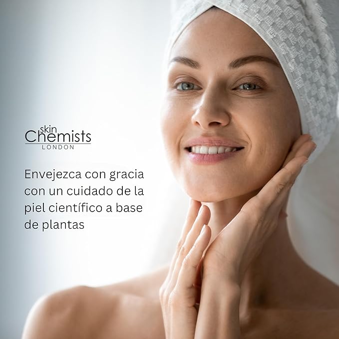 Skin Chemists Anti-Aging Eye Serum, 15ml - Green Caviar Extract & Matrikine Peptide 6 for Under Eye Wrinkle Reduction, Hydrating and Elasticated Skin