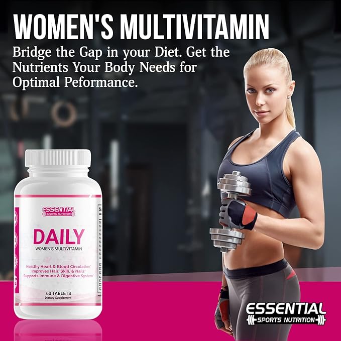 Multivitamins for Women Supplement-Includes Biotin -Vitamin A- Energy and Immune Support, to Improve Blood Circulation, Skin, Hair & Nails