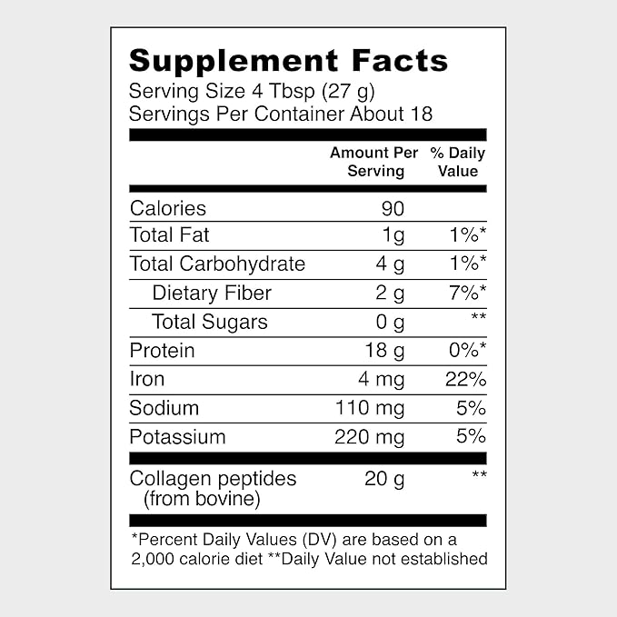 Vital Proteins Grass Fed Collagen Powder Supplement (Type I, III) for Skin Hair Nail Joint - Hydrolyzed Collagen, Grass Fed, Dairy and Gluten Free - Chocolate Flavor, 17.1 oz Canister