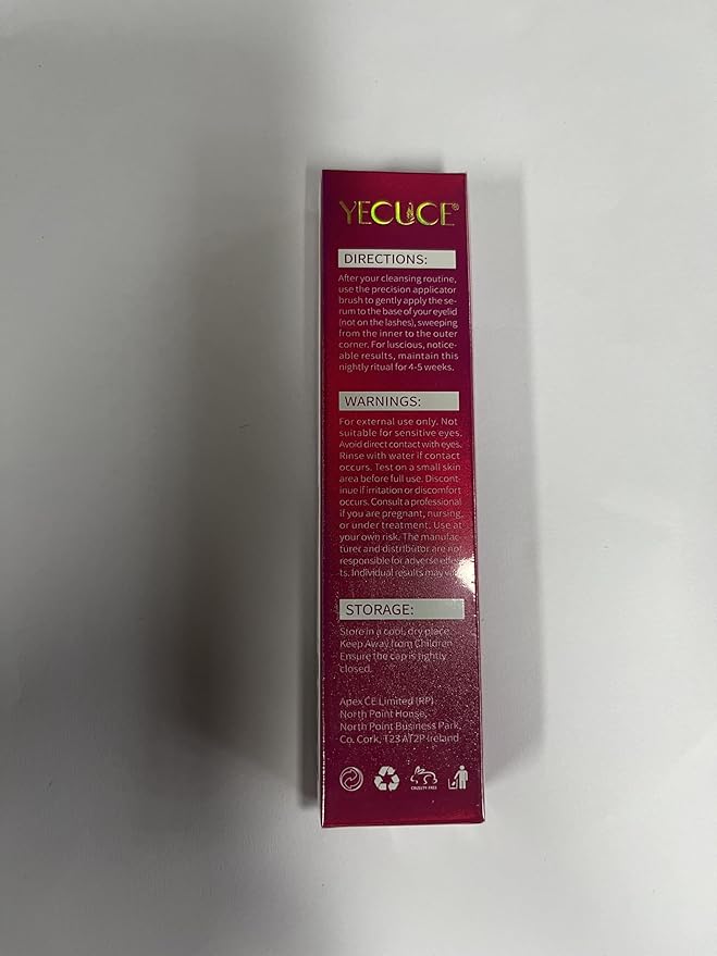 Eyelash Growth Serum - Eyelash Serum to Grow Lashes, Lash Serum for Eyelash Growth to Boost Thicker, Fuller, and Longer Lashes, Eye Lash Serum Growth for Women