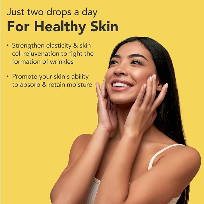 Super Natural Goods Liquid Biotin & Collagen 70,000mcg Hair Growth Vitamin Drops - Radiant Skin, Strong Nail Support - High Potency Hair Loss Supplement for Damaged Strands, for Men & Women (4oz)