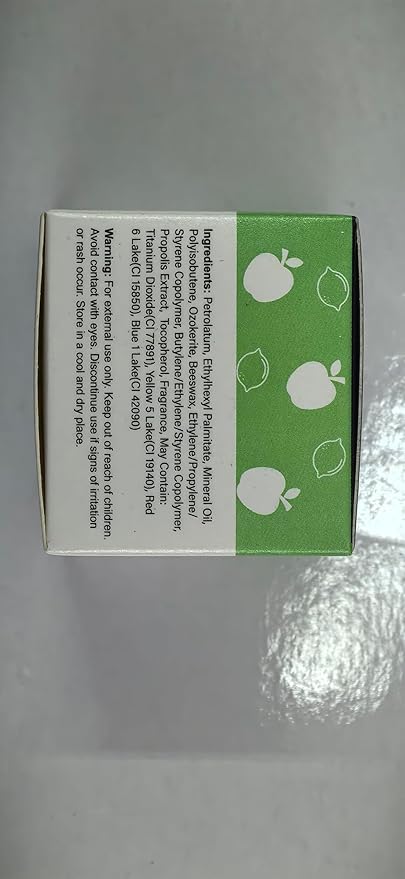 4Pcs Bee Lip Balm Honey Pot, Honey & Strawberry & Watermelon&Lime Lip Mask Overnight Moisturizing Lip Sleep Mask with Stick Hydrating & Prevention Dry and Cracked Lip Scrubs Exfoliator