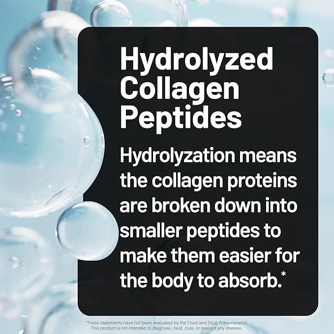 NatureWise Collagen Peptides Powder with Hyaluronic Acid and Vitamin C - Unflavored Collagen Peptides for Women & Men - Type I & III for Hair, Skin & Nails - Sugar, Gluten & Dairy Free - 30 Servings