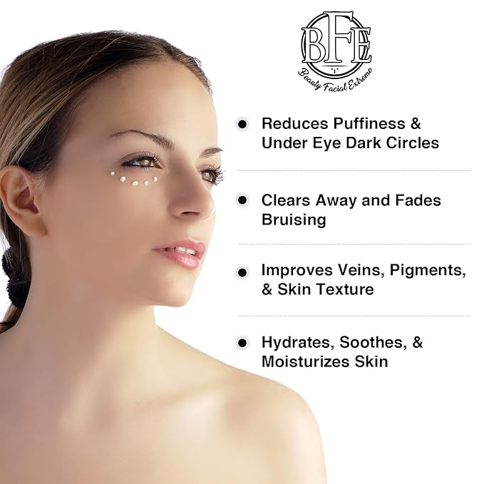 Vitamin K Cream- Moisturizing Bruise Healing Formula. Dark Spot Corrector for Bruising, Spider Veins & Broken Capillaries. Reduces Under Eye Dark Circles, Fine Lines, Puffiness, & Wrinkles.