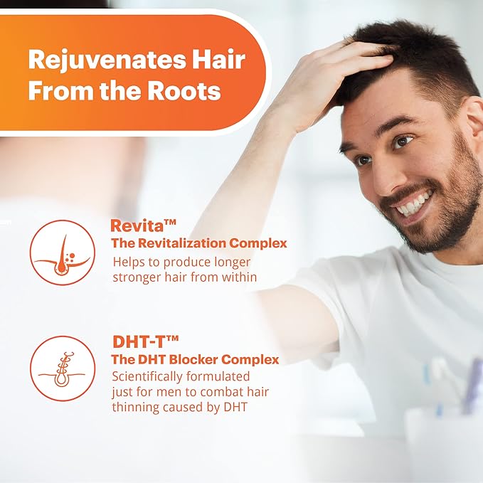 AVIVA - Advanced Hair Nutrition Hair Growth Vitamins, Hair Growth Supplement for Voluminous Tresses, Hair Vitamins with 5000mcg Biotin, 18 Essential Oils, Nutrients and Vitamins for Hair, 180 Capsules