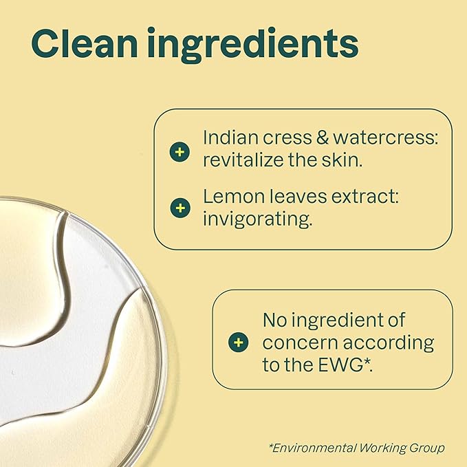 ATTITUDE Body Lotion, EWG Verified Moisturizer, Vegan Skin Care Products, Non-Greasy, Hydrating for Dry Skin, Cruelty Free, Refreshing, Lemon Leaves, 16 Fl Oz