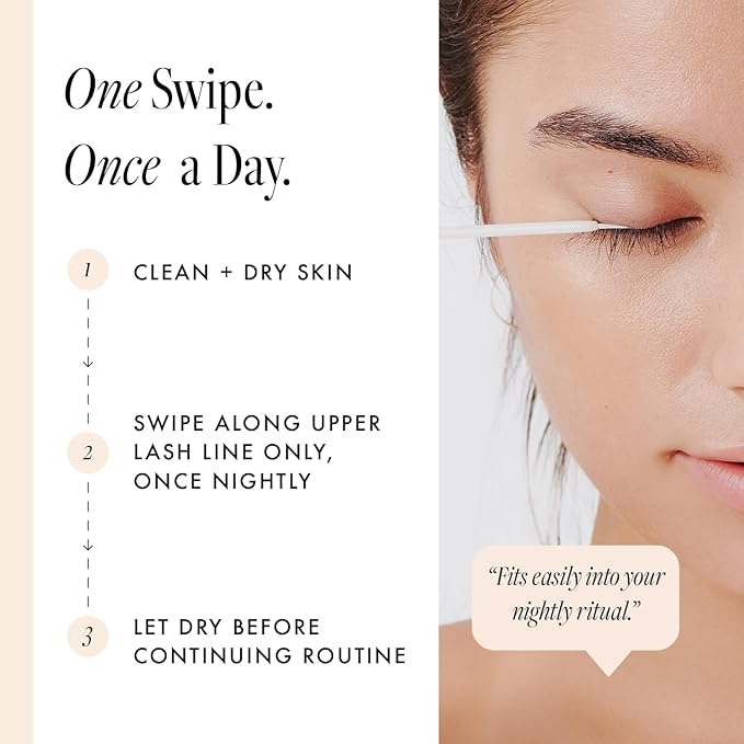 Borboleta Lash Serum - Eyelash Serum for Longer, Thicker, and Fuller Looking Eyelashes - (Sample Size, 1 Month Supply)