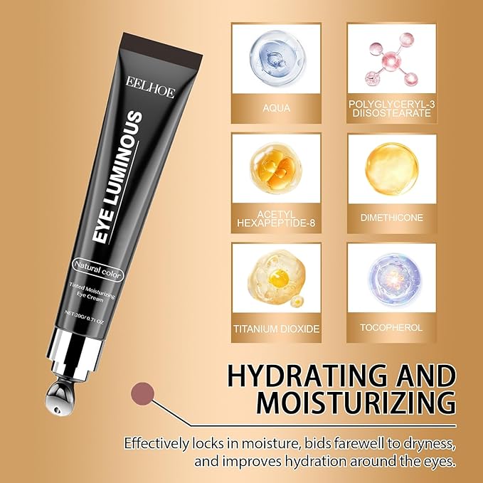 Under Eye Corrector SPF 41, Under Eye Cream for Dark Circles, Dark Circles Under Eye Treatment, eye corrector for dark circles, Anti-Aging Tinted Eye Cream