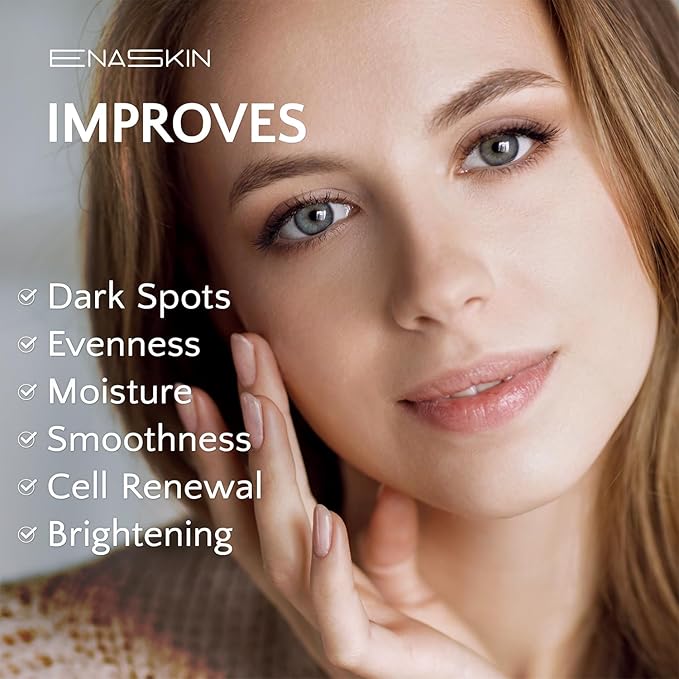 Dark Spot Corrector for Face and Body: EnaSkin 50ML Spot Remover for Age Spot Sun Spot Freckles Melasma Brown Spot for Men and Women (1.7 Fl Oz)