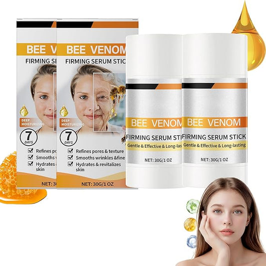 Bee Venom Firming Serum Stick - Advanced Anti-Wrinkle Lifting Cream,Deep Hydration,Restores Skin Elasticity,Suitable for All Skin Types (2)