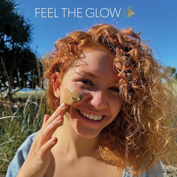 Waxelene Detoxifying Mud Mask Dry Blend - Deep Pore Cleanse Ritual Eczema Acne Oily Sensitive Skin Activated Charcoal Bentonite Dead Sea Clay