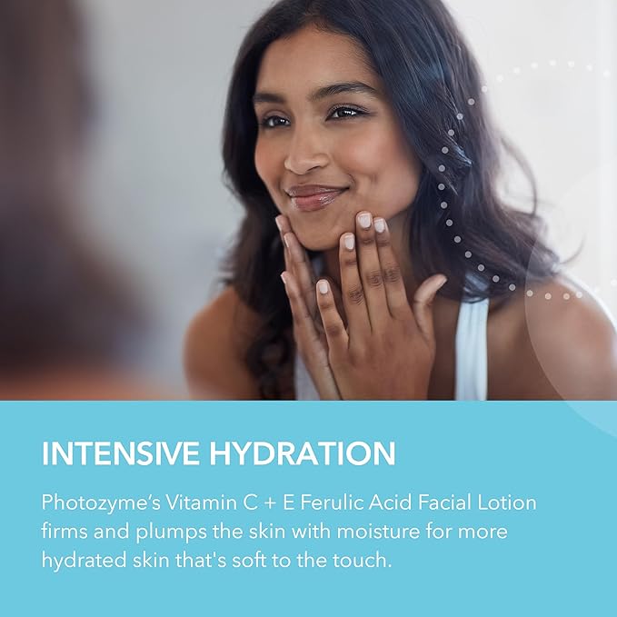 Photozyme Anti Aging Vitamin C + E Ferulic Acid Face Skincare, 1 fl. oz/30 ml