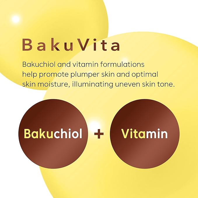 THANKYOU FARMER BakuVita Intensive Eye Serum - Retinol Alternative Bakuchiol, Vitamin C Eye Cream, Vitamin E, Korean Eye Cream for Fine Lines 1.05 Fl oz (30ml)