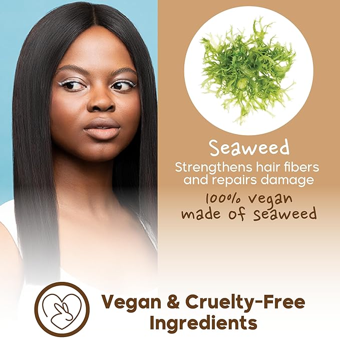 AFRO BRAZILIAN BONDOX Hair Relaxer Alternative – Extra Strong Thermal Hair Mask 8.8oz for Damaged Hair – Straightening Treatment for All Hair Types, Especially Afro 4A 4B 4C – With Almond Oil, Shea Bu