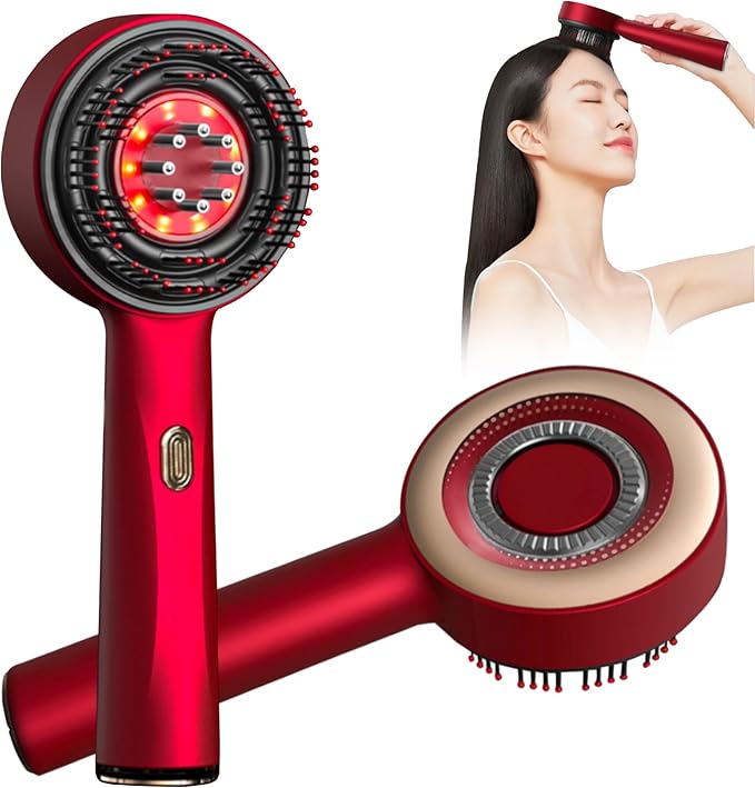 2025 Scalp Massager Head Waterproof Cordless Electric Hair and Scalp Head Massager for Women and Men Suitable for Office Home and Travel