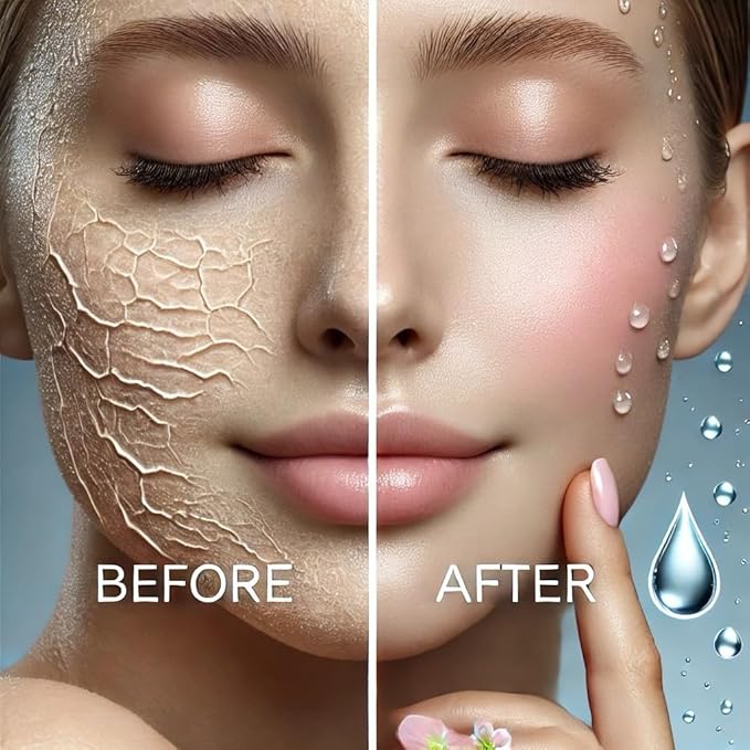 85% Hyaluronic Acid Serum – Deep Hydration & Anti-Aging Moisturizer, Lightweight & Fast-Absorbing, Enriched with B5,Aloe & Chamomile for Plump, Radiant, Glass Skin – 30ml / 1oz