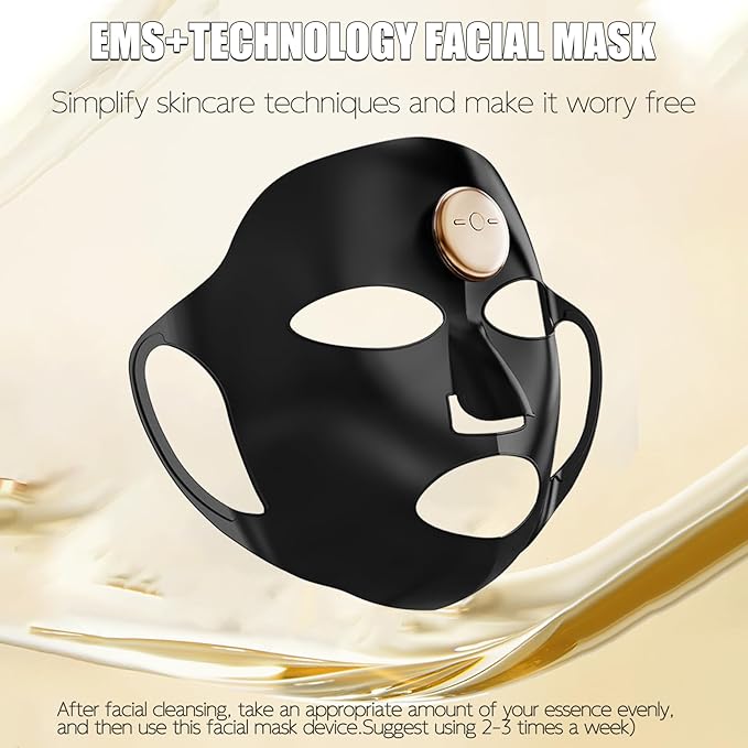 Facial Device Face Sculpting Device Skin Care Beauty Mask Face Lifting Face Care for Women Anti Aging Reduce Fine Lines Wrinkles Portable Firming Face Mask Washable & Reusable Elitzia ETKD819A