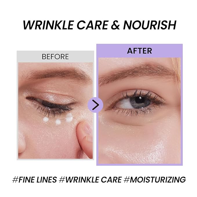 coxir BLACK SNAIL COLLAGEN EYE CREAM 1.01 fl.oz + CREAM 1.01 fl.oz | Black Foods, Snail Mucin, Collagen | Firming, Lifting, Moisturizing, Korean Skin Care