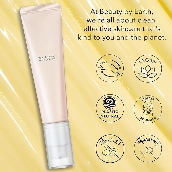 Revive Eye Serum, Anti-Aging Cream Eye Treatment, Visibly Smoothes Fine Lines, Daily Serum, Korean Skin Care, 30ml, 1 fl.oz