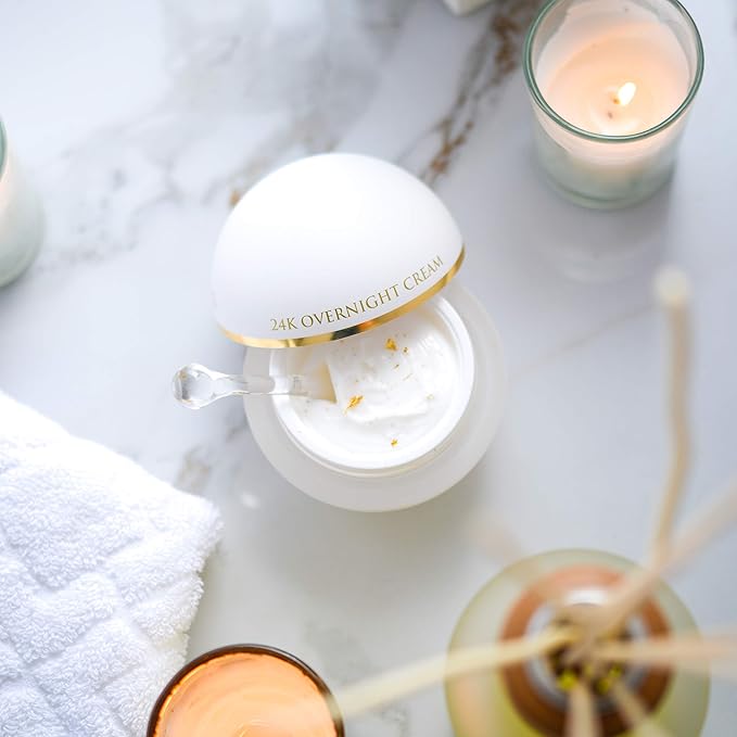 Orogold 24K Overnight Cream - Anti Aging Face Moisturizer For Youthful Skin - Shea Butter Night Cream For Morning Glow - Retinol Moisturizer To Diffuse Fine Lines