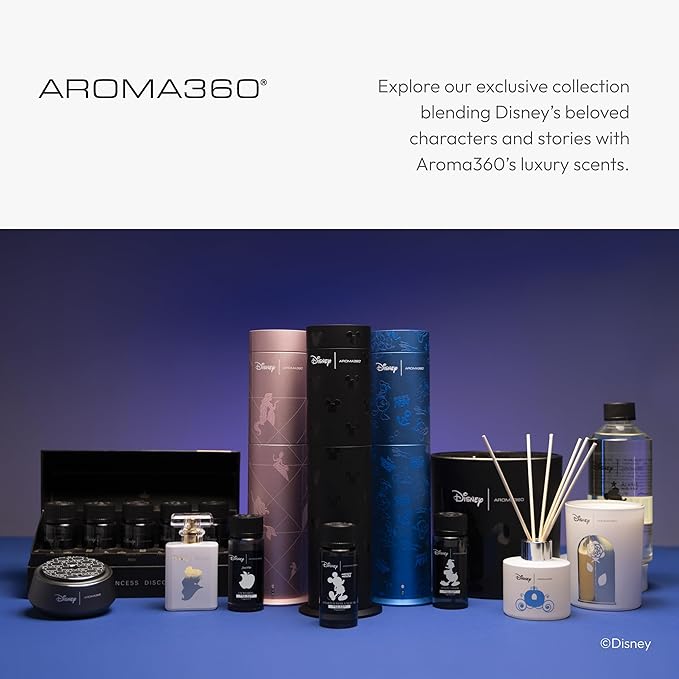 Aroma360 | Disney Under The Sea Pro-Pod Fragrance Oil Blend | The Little Mermaid | Princess Ariel | Luxury Essential Oil | Aromatherapy Scent Diffuser Oil | Bergamot, Ivy and Ocean 1.7 fl oz, 50 mL