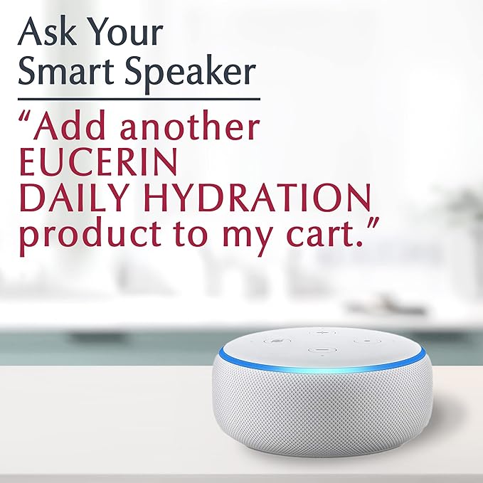 Eucerin Daily Hydration Body Lotion, Unscented Body Lotion for Sensitive Dry Skin, 16.9 Fl Oz Pump Bottles, 3 Pack