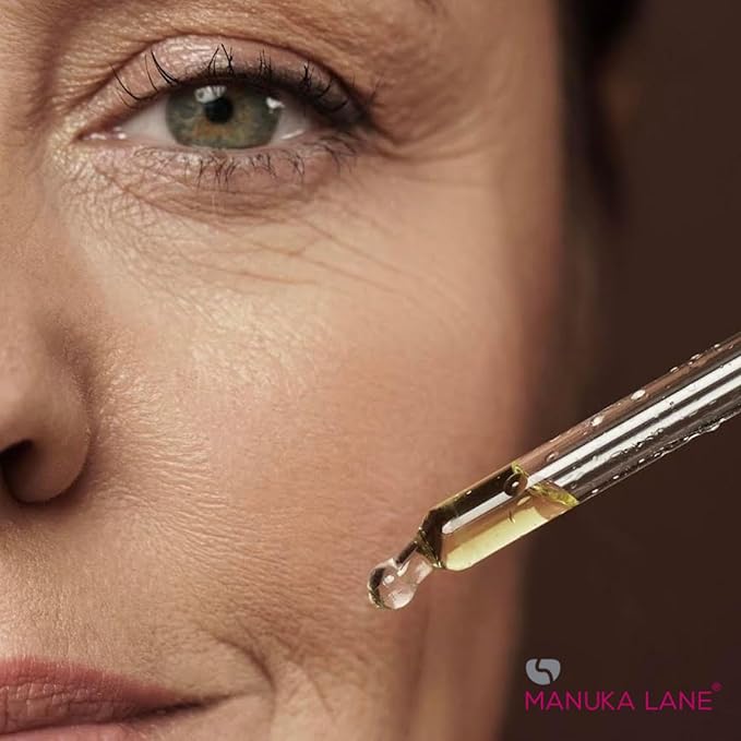 Manuka Lane Natural Eye Cream Moisturizer with Manuka Honey, Eyebright, Vitamin E, and Lanolin – Nature’s Most Powerful Defense Against Dark Circles Under-Eye Bags, Dark Circles and Puffiness