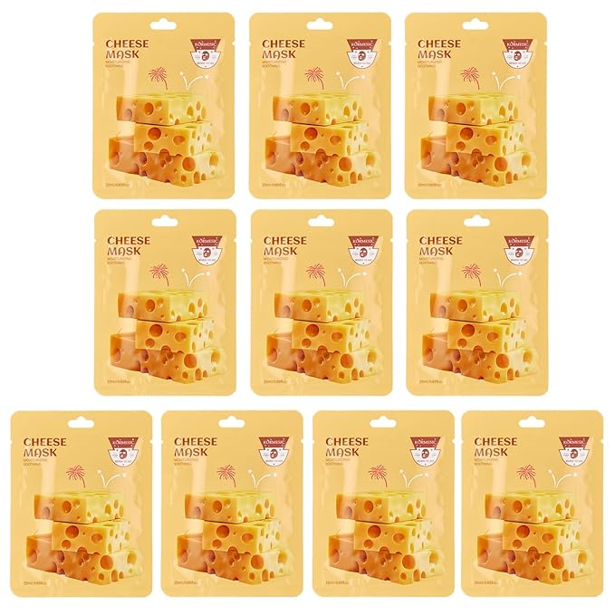 Facial mask Moisturizing face Mask - 10 Sheets, Deep Hydration, Improves Dry Skin, Sheet Mask, skincare for All Skin Types (COLOR-4)