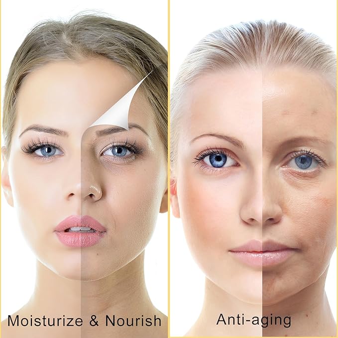 40 Packs Vitamin C Firming Sleeping Mask, Wash-Free Anti Aging Moisturizing Face Mask, Smooth & Tight Skin, Easy to Carry, Individual Packaging