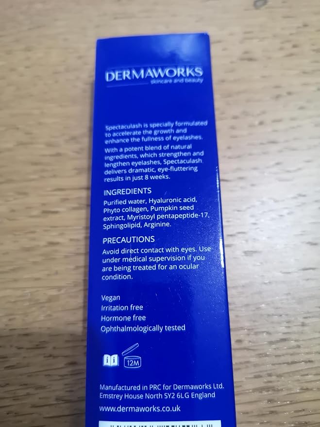 SPECTACULASH XL RAPID LASH SERUM for Eyelash Growth Serum to Grow Long Natural Lashes – Grow Long Eye Lashes – Lash Conditioner – Eyelash Volume - Suero Para Pestañas Crecimiento by DERMAWORKS