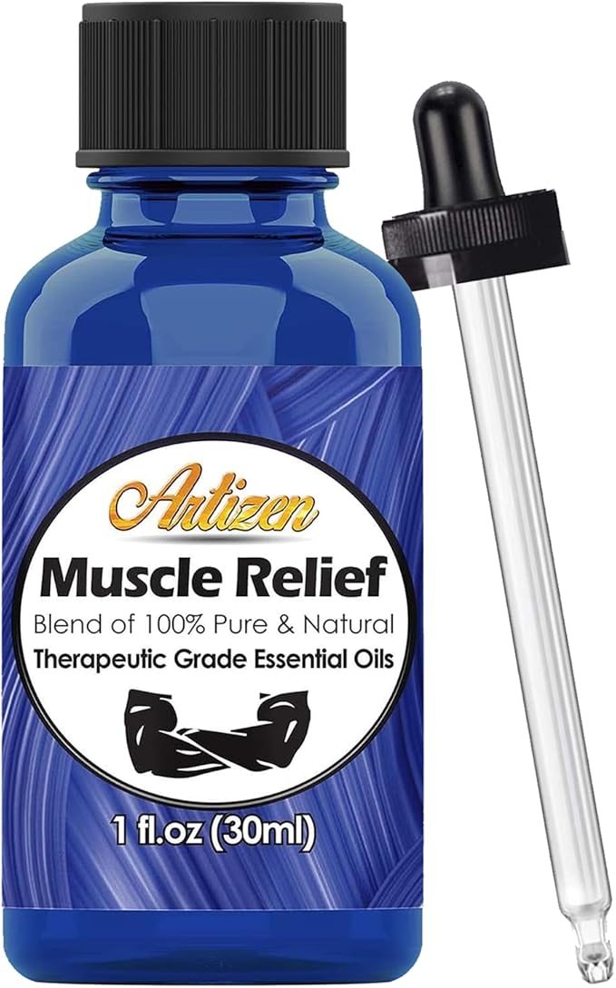 Artizen Deep Muscle Relief Blend – Pure & Undiluted Therapeutic Grade Essential Oil for Aromatherapy, Relaxation & Skin Therapy